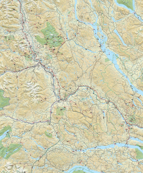 Smithers Area (Houston, Burns Lake) Recreation Map