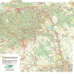 Írottkő / Geschriebenstein Naturpark turista-biciklis térkép