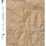 New York Peak, Colorado 7.5 Minute Topographic Map - Color Hillshade