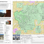 Manti La Sal National Forest Monticello Ranger District Travel Map 2020