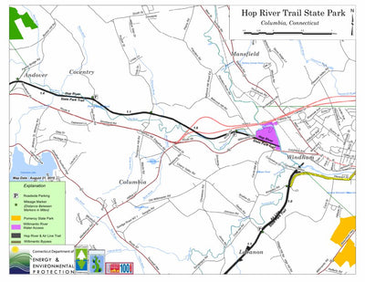 Hop River State Park - Columbia