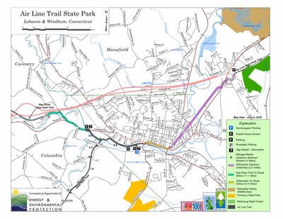 Air Line State Park - Lebanon and Windham Connection