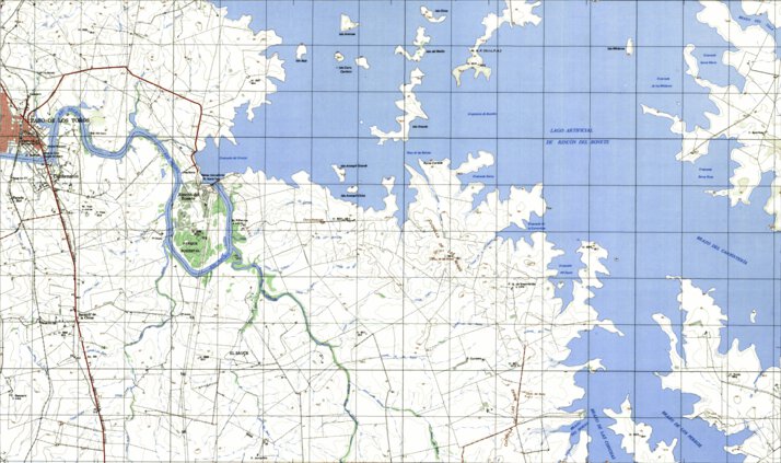 Rincón del Bonete (K18) Map by Instituto Geografico Militar de Uruguay ...