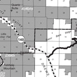 Fremont NF - South Bly and Lakeview RDs - Firewood Map