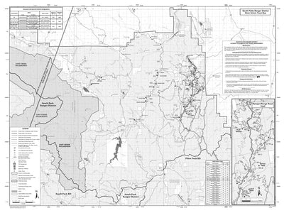 Pike NF - South Platte Ranger District (East Half) - MVUM Preview 1