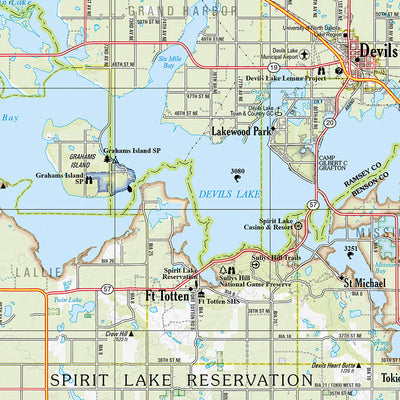 North Dakota Atlas & Gazetteer