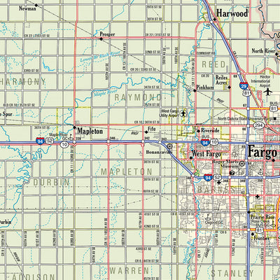 North Dakota Atlas & Gazetteer