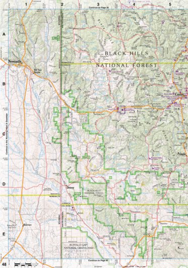 South Dakota Atlas & Gazetteer Page 48