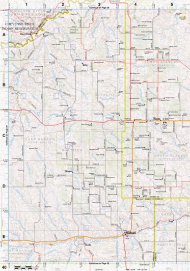 South Dakota Atlas & Gazetteer Page 40