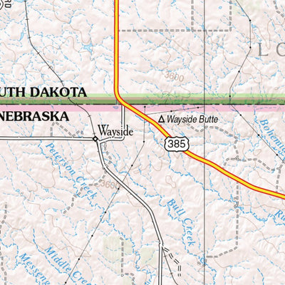 South Dakota Atlas & Gazetteer Page 61