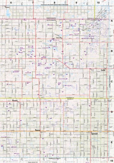 South Dakota Atlas & Gazetteer Page 19