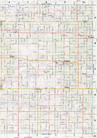 South Dakota Atlas & Gazetteer Page 31
