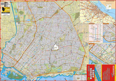 Mapa de la Cuidad Autónoma de Buenos Aires Preview 1