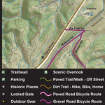 Woodland Park Bike & Trail Map