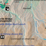 Big Hole River Montana Fishing Map