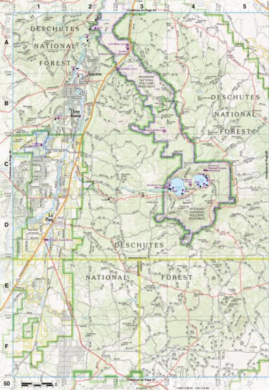 Oregon Atlas & Gazetteer Page 50