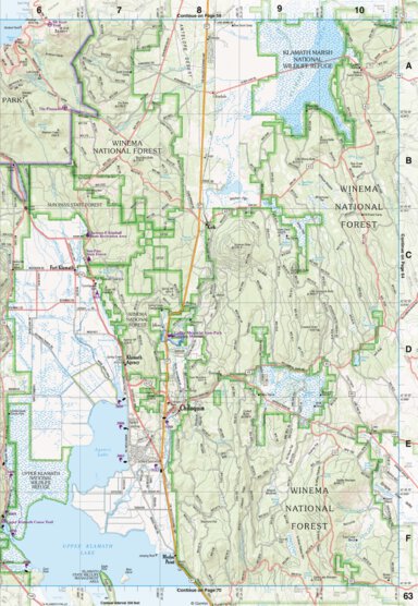 Oregon Atlas & Gazetteer Page 63