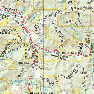 Oregon Atlas & Gazetteer Page 54
