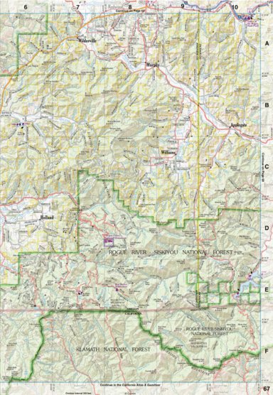 Oregon Atlas & Gazetteer Page 67