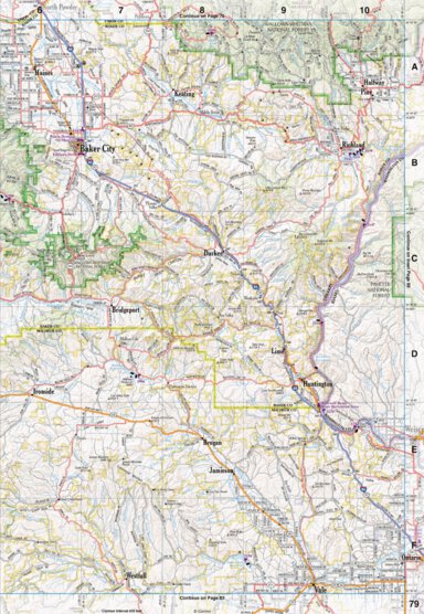 Oregon Atlas & Gazetteer Page 79