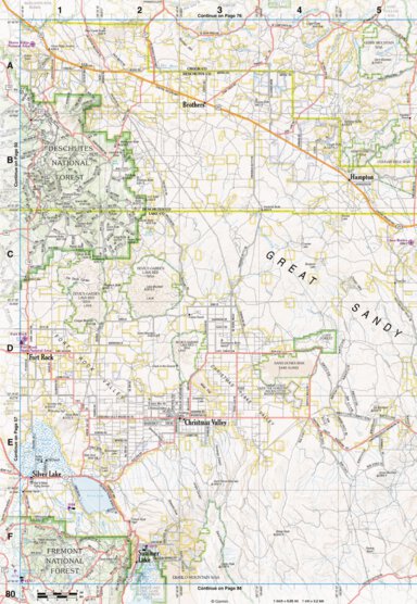 Oregon Atlas & Gazetteer Page 80