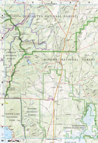 Oregon Atlas & Gazetteer Page 56
