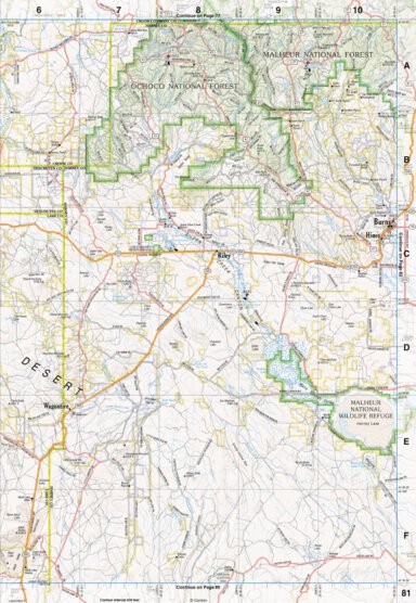 Oregon Atlas & Gazetteer Page 81