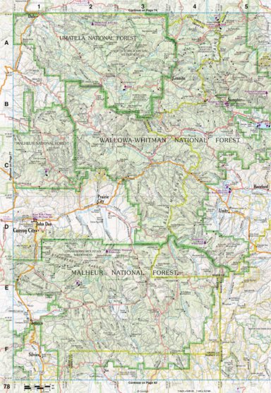 Oregon Atlas & Gazetteer Page 78