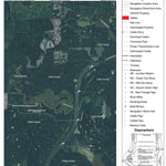 Alabama River Navigation Chart 25 (Mile 155.9 - 160.9)