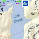 Cumberland River Chart 13 - Dover, TN; Fort Donelson & Dover Island