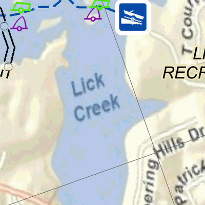 Cumberland River Chart 13 - Dover, TN; Fort Donelson & Dover Island