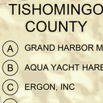 Tennessee River Chart 32A - Tennessee - Tombigbee Waterway