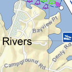 Tennessee River Chart 4A - Barkley Canal; Land Between the Lakes