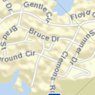 Tennessee River Chart 57 - B.B. Comer Hwy Bridge