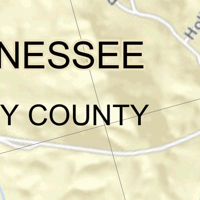 Tennessee River Chart 91 - Big Sandy River