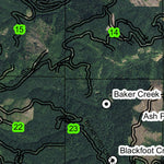 Loon Lake T23S R10W Township Map
