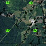 Curtin T21S R4W Township Map