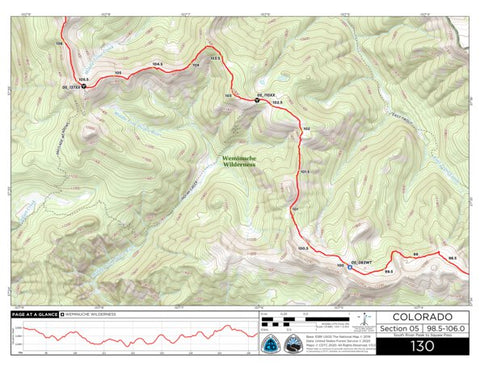 CDT Map Set Version 3.0 - Map 130 - Colorado