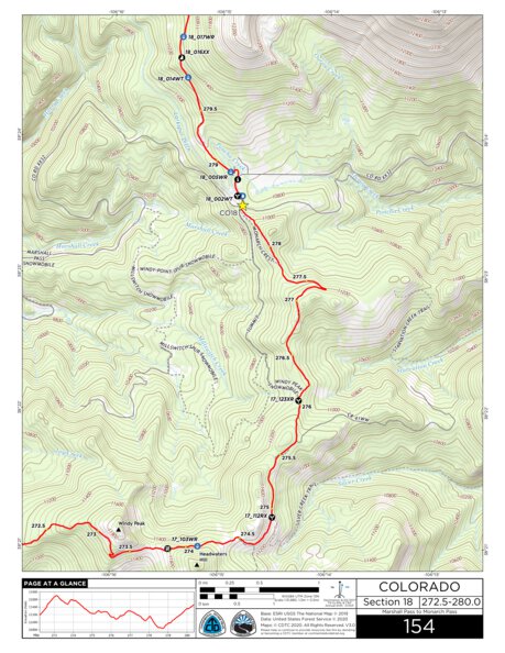 CDT Map Set Version 3.0 - Map 154 - Colorado