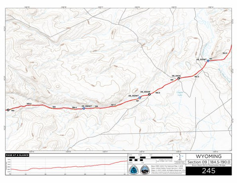 CDT Map Set Version 3.0 - Map 245 - Wyoming