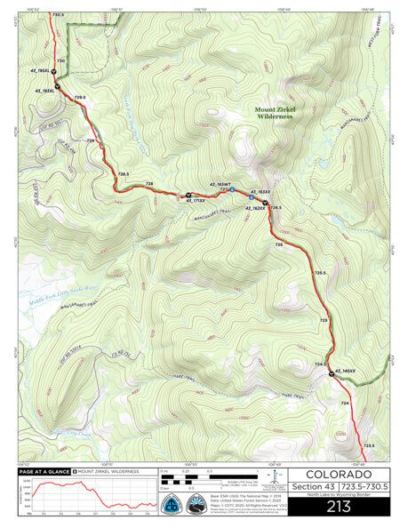 CDT Map Set Version 3.0 - Map 213 - Colorado