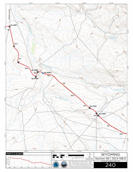 CDT Map Set Version 3.0 - Map 240 - Wyoming
