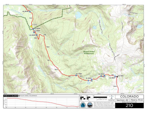 CDT Map Set Version 3.0 - Map 210 - Colorado