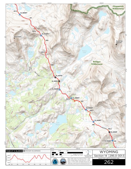 CDT Map Set Version 3.0 - Map 262 - Wyoming