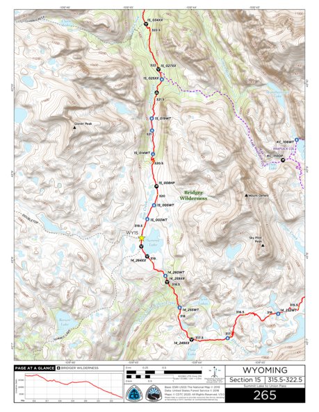 CDT Map Set Version 3.0 - Map 265 - Wyoming