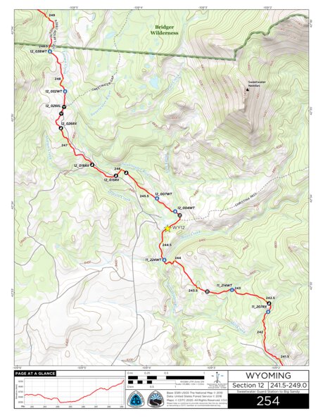 CDT Map Set Version 3.0 - Map 254 - Wyoming
