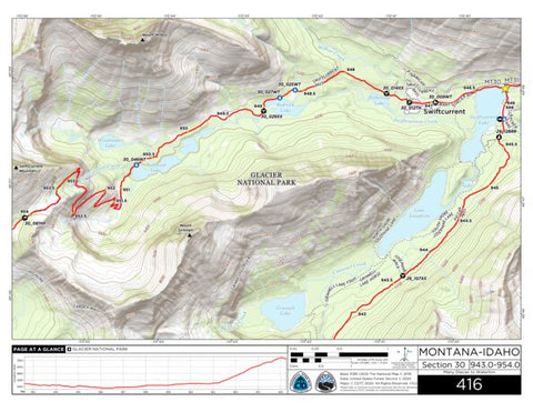 CDT Map Set Version 3.0 - Map 416 - Montana-Idaho
