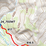 CDT Map Set Version 3.0 - Map 399 - Montana-Idaho