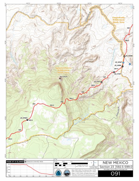 CDT Map Set Version 3.0 - Map 091 - New Mexico