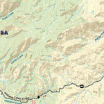 Sawtooth & Whitecloud Mountains, Idaho Trail Map